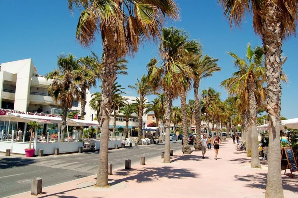 Blue Summer Vibes Duplex Studio For 4P, Ac, Sea View, Parking, Beach At 50M, Spa Access -3 La Ciotat Zewnętrze zdjęcie