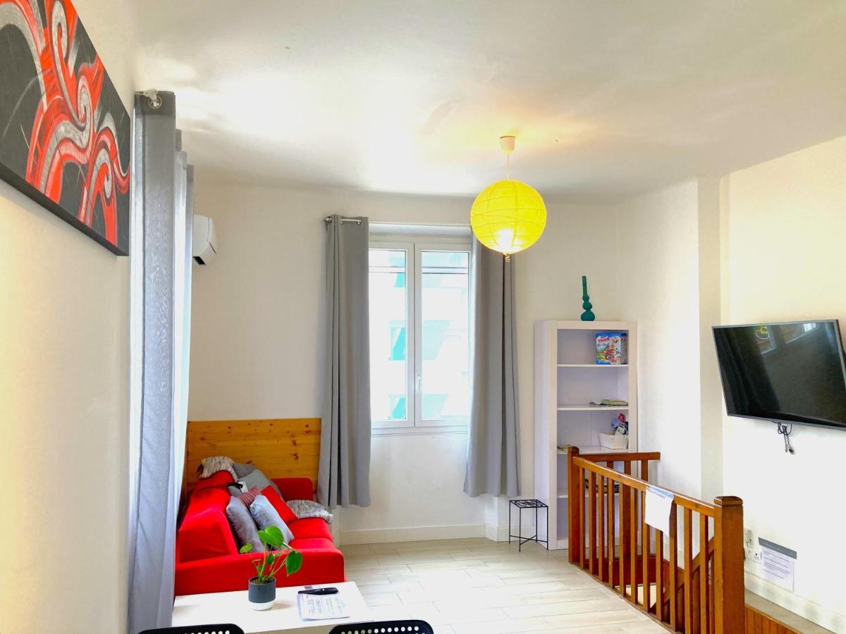Blue Summer Vibes Duplex Studio For 4P, Ac, Sea View, Parking, Beach At 50M, Spa Access -3 La Ciotat Zewnętrze zdjęcie
